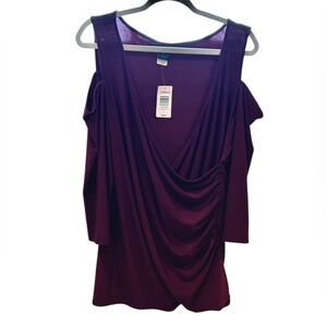 Torrid Deep Burgundy Blouse